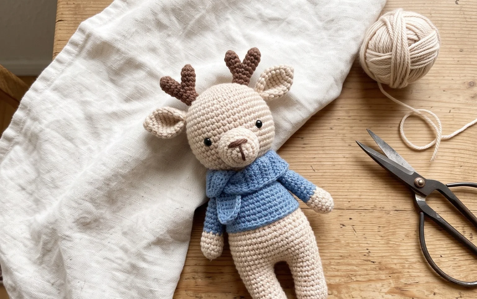Amigurumi Reh häkeln: Kostenlose Anleitung für Anfänger